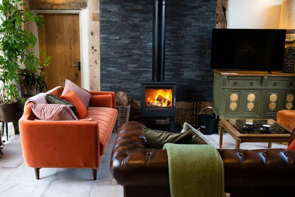 Ferienwohnung The Cart House - Beautiful Contemporary Barn - Hot Tub Bridgnorth Exterior foto